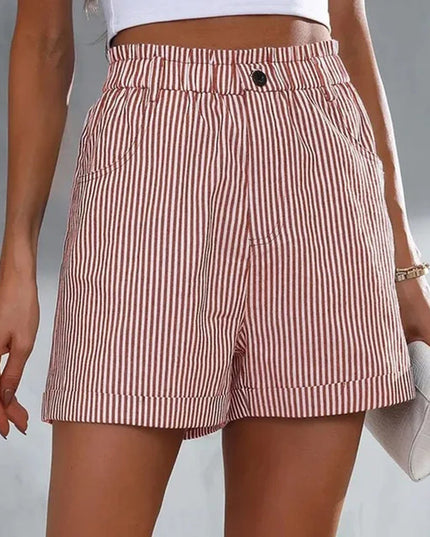 Saneva | Einfache gestreifte Shorts
