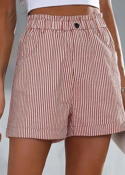 Saneva | Einfache gestreifte Shorts