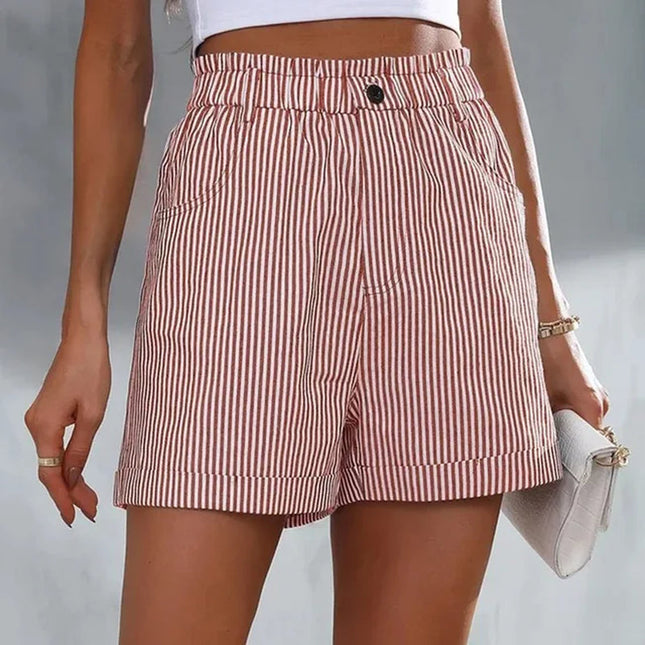 Saneva | Einfache gestreifte Shorts