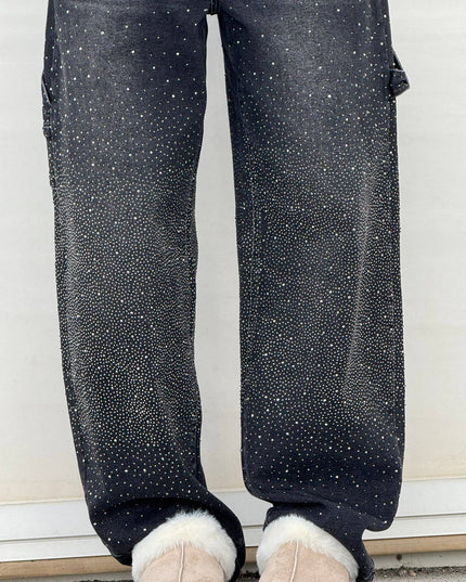 Saneva | Jeans aus glänzendem Denim