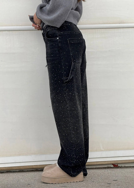 Saneva | Jeans aus glänzendem Denim