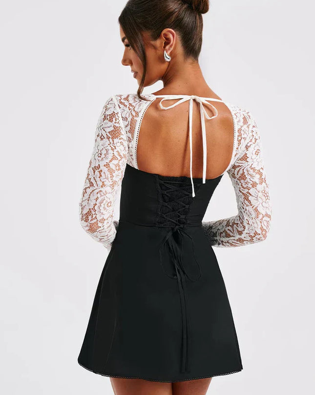 Saneva | Elegantes Minikleid aus Spitze