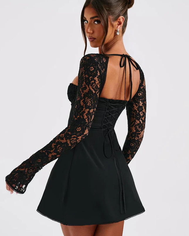 Saneva | Elegantes Minikleid aus Spitze