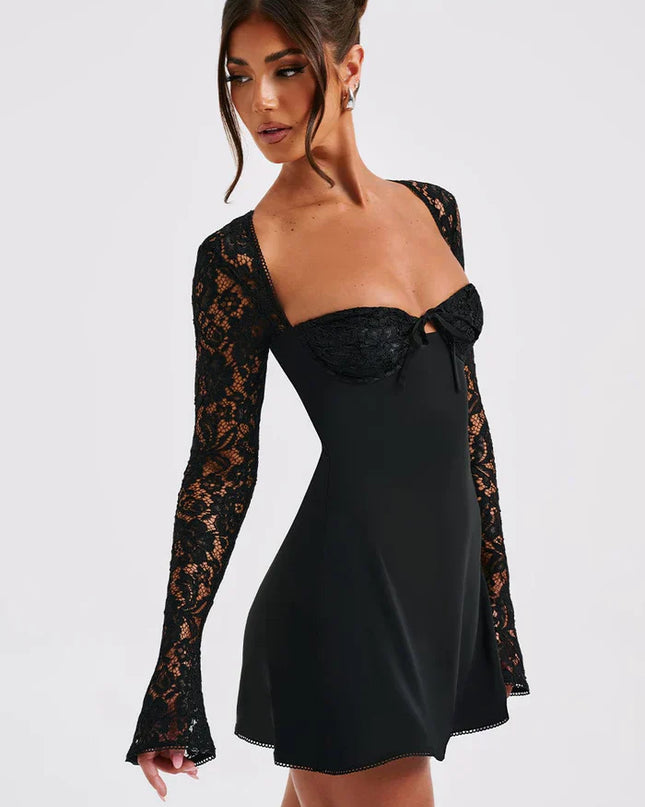 Saneva | Elegantes Minikleid aus Spitze