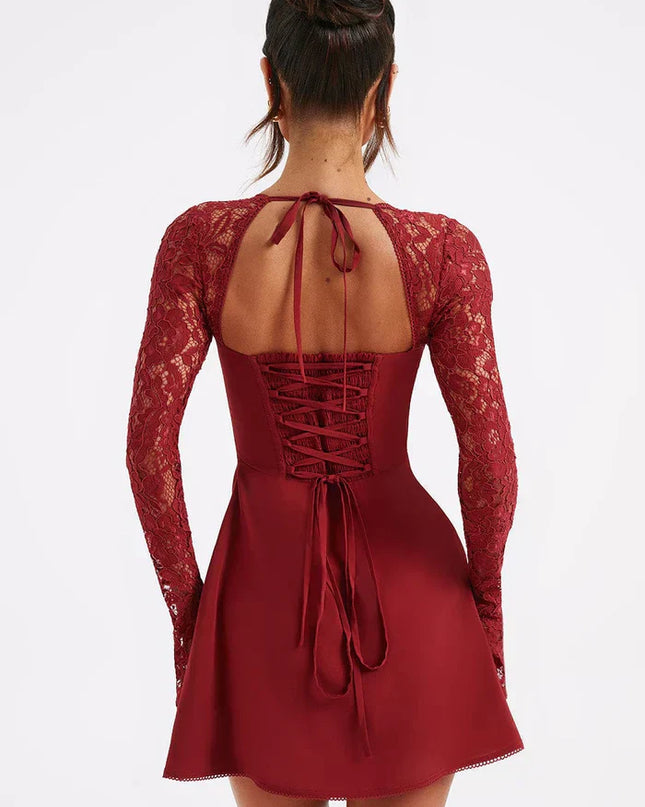 Saneva | Elegantes Minikleid aus Spitze