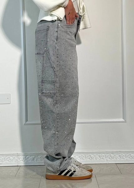 Saneva | Jeans aus glänzendem Denim