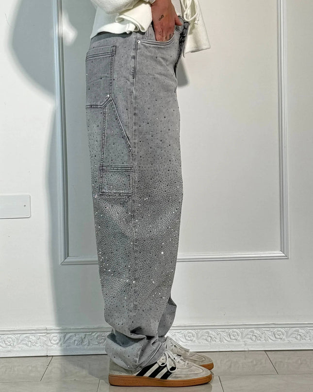 Saneva | Jeans aus glänzendem Denim
