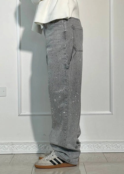 Saneva | Jeans aus glänzendem Denim