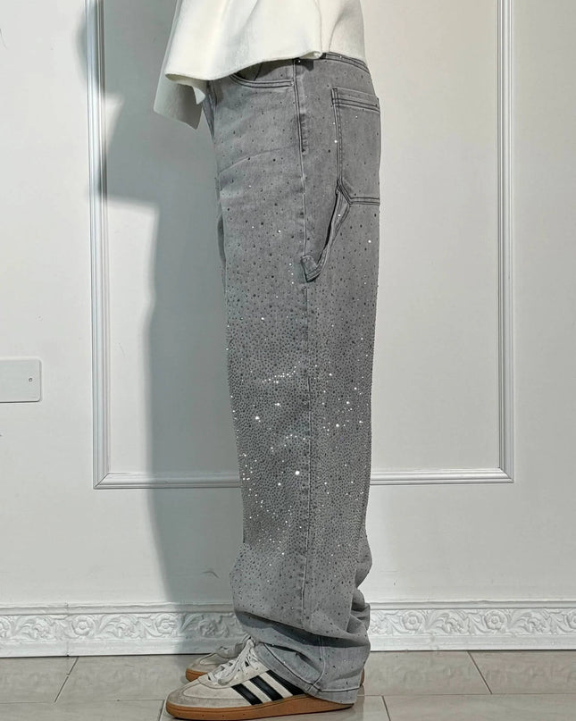 Saneva | Jeans aus glänzendem Denim