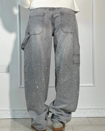 Saneva | Jeans aus glänzendem Denim