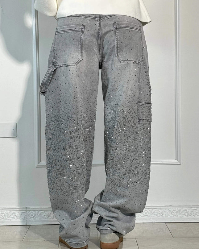 Saneva | Jeans aus glänzendem Denim