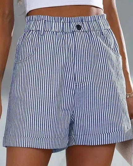 Saneva | Einfache gestreifte Shorts