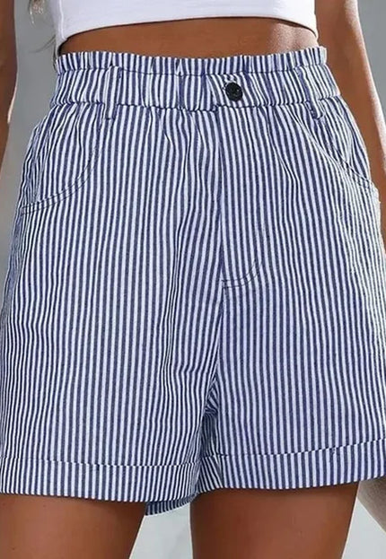 Saneva | Einfache gestreifte Shorts