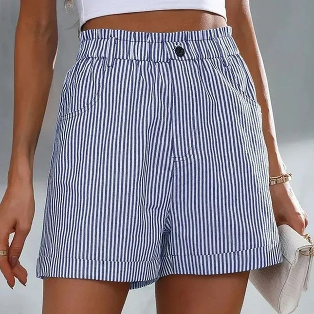 Saneva | Einfache gestreifte Shorts