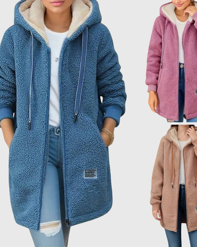 Heidi | Warme Damen-Fleecejacke – Stilvoller Schutz vor Kälte
