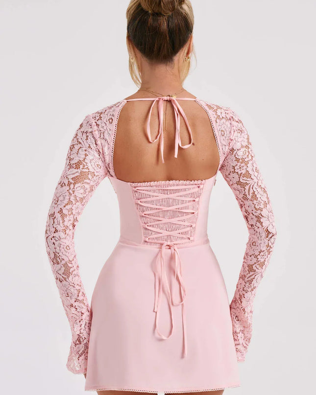 Saneva | Elegantes Minikleid aus Spitze