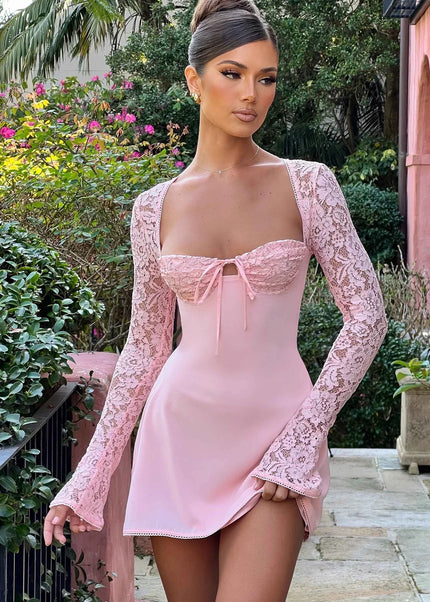 Saneva | Elegantes Minikleid aus Spitze