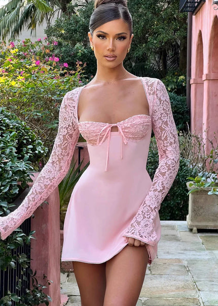 Saneva | Elegantes Minikleid aus Spitze