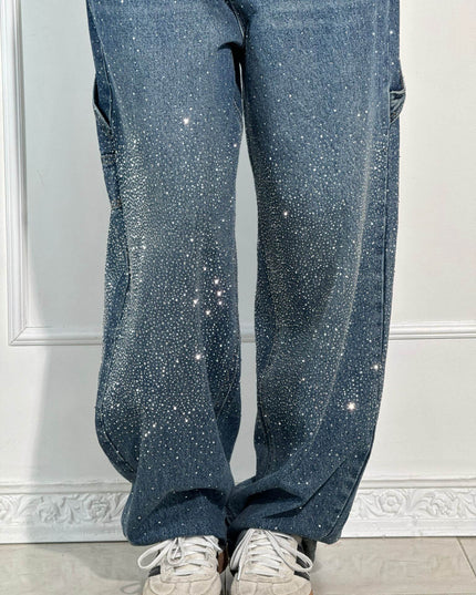 Saneva | Jeans aus glänzendem Denim
