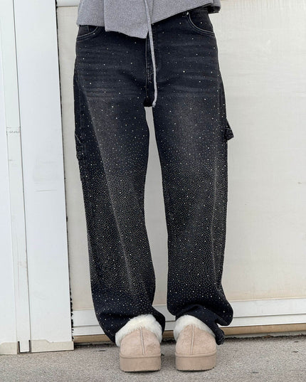 Saneva | Jeans aus glänzendem Denim