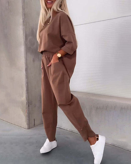 Saneva | Casual Set mit Taschen