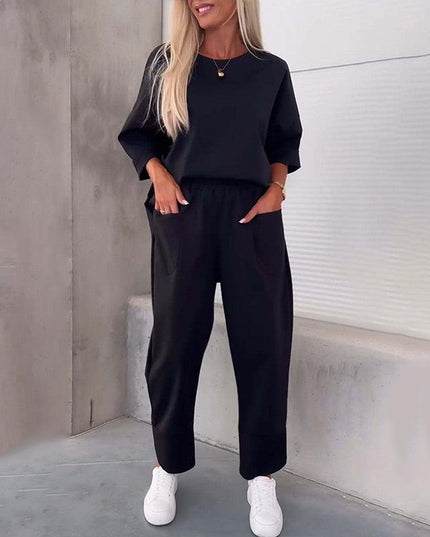 Saneva | Casual Set mit Taschen