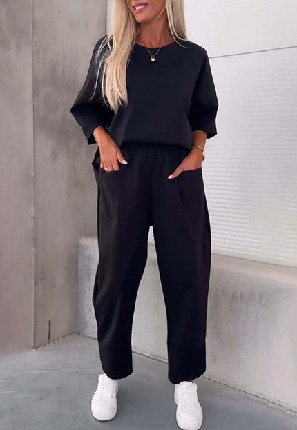 Saneva | Casual Set mit Taschen