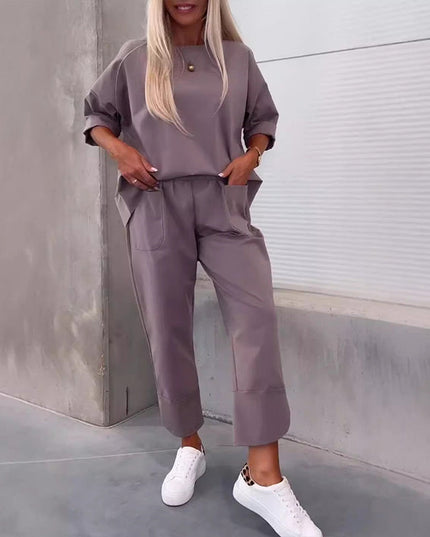 Saneva | Casual Set mit Taschen