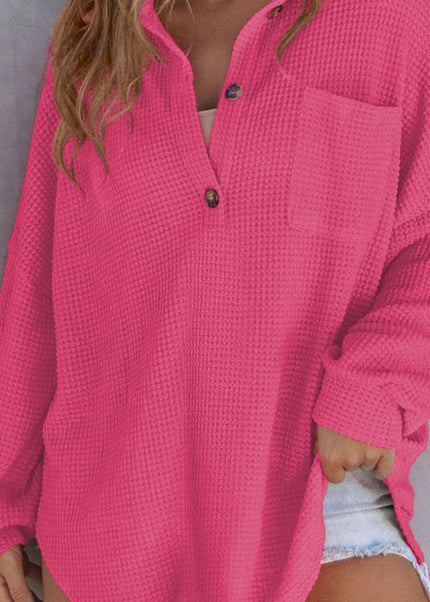 Saneva | Waffelstrickhemd