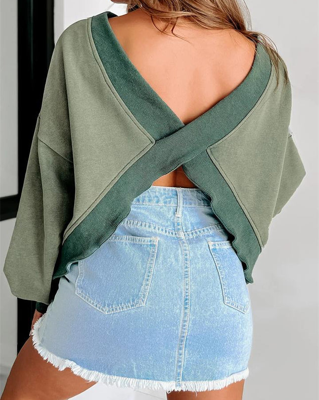 Saneva | Pullover mit Wendefunktion